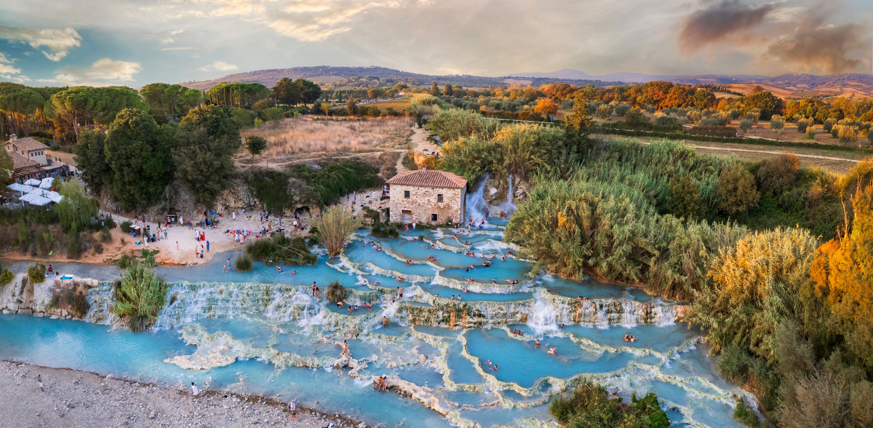 Čarovné Lazio a Umbria - mestá, víno a termálny prameň Saturnia 9